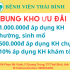 BUNG KHO ƯU ĐÃI LỚN NHẤT NĂM TẠI BỆNH VIỆN THÁI BÌNH