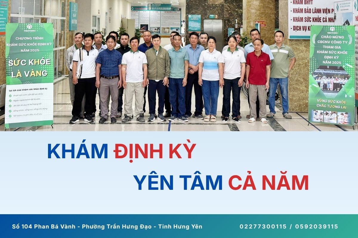 KHÁM SỨC KHỎE ĐỊNH KỲ – NHỎ HÔM NAY, LỢI ÍCH LÂU DÀI
