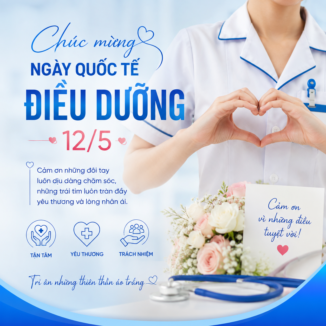 CHÚC MỪNG NGÀY QUỐC TẾ ĐIỀU DƯỠNG 12/05