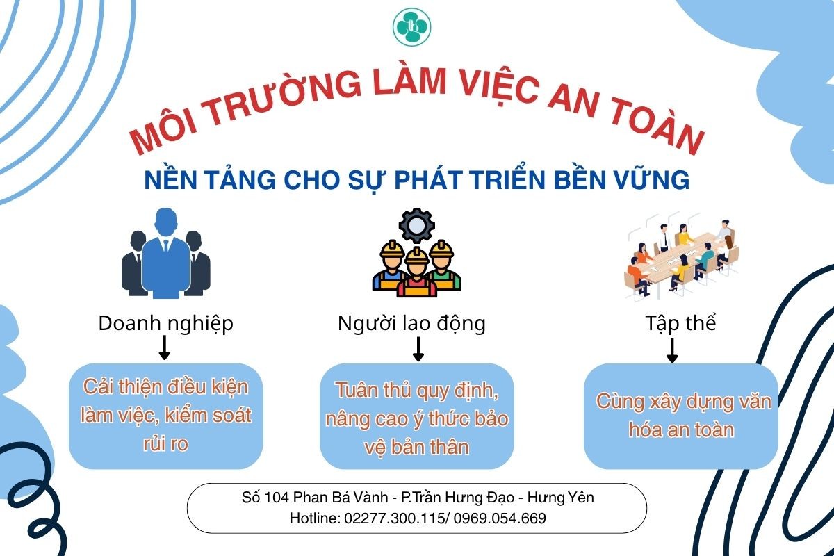 HƯỞNG ỨNG THÁNG HÀNH ĐỘNG VỀ AN TOÀN, VỆ SINH LAO ĐỘNG