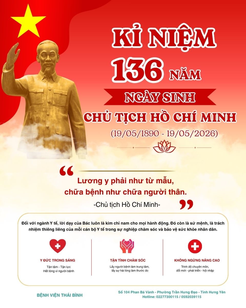 KỈ NIỆM 136 NĂM NGÀY SINH CHỦ TỊCH HỒ CHÍ MINH (19/5/1890 – 19/5/2026)